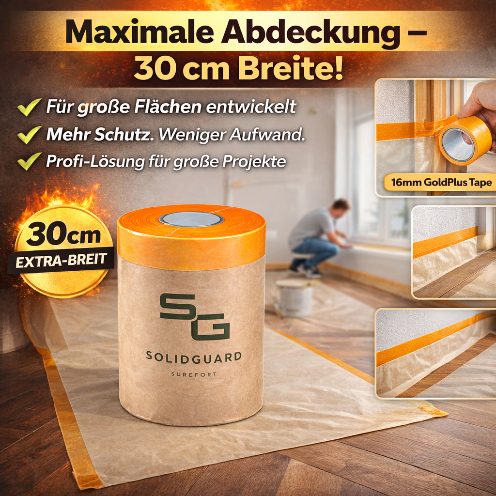 Solidguard Abdeckpapier mit selbstklebend – Bild 5